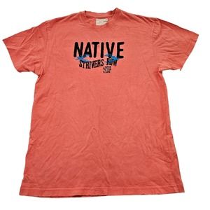 Strivers Row Men's Crewneck‎ Short Sleeve Graphic Front T-shirt. Size M